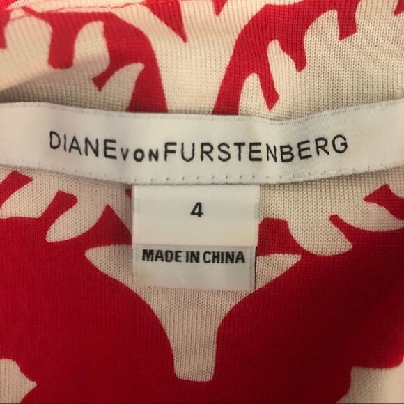 DVF New Reina Two Print Dress - Picture 5 of 9